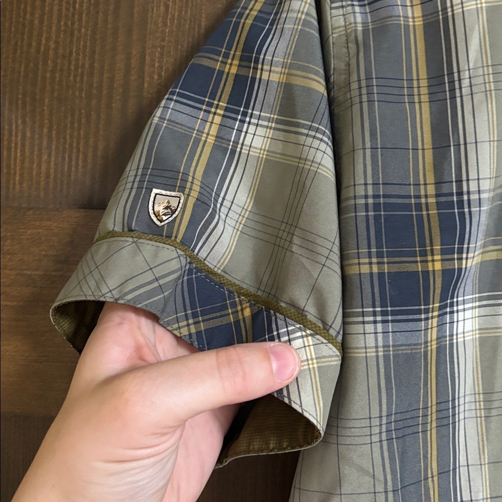 Kühl Konquer Short Sleeve Shirt - Oak Creek Size Small - Picture 6 of 7